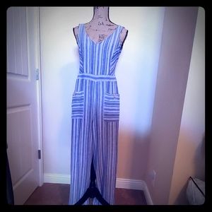 Summer sailor jumpsuit